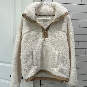 Abercrombie Sherpa Quarter Zip